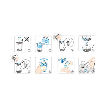 Nuk - Thermo 3in1 Bottle Warmer - GOLDFARMACI