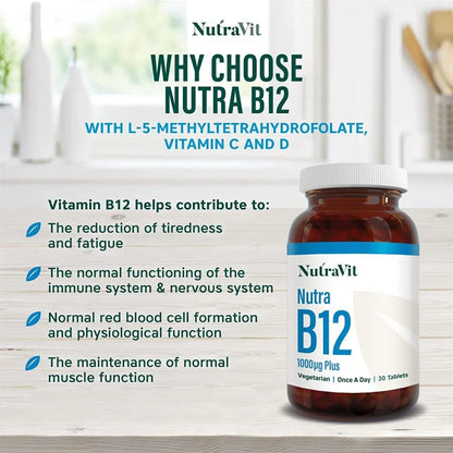 NutraVit - Nutra B12 Plus - GOLDFARMACI