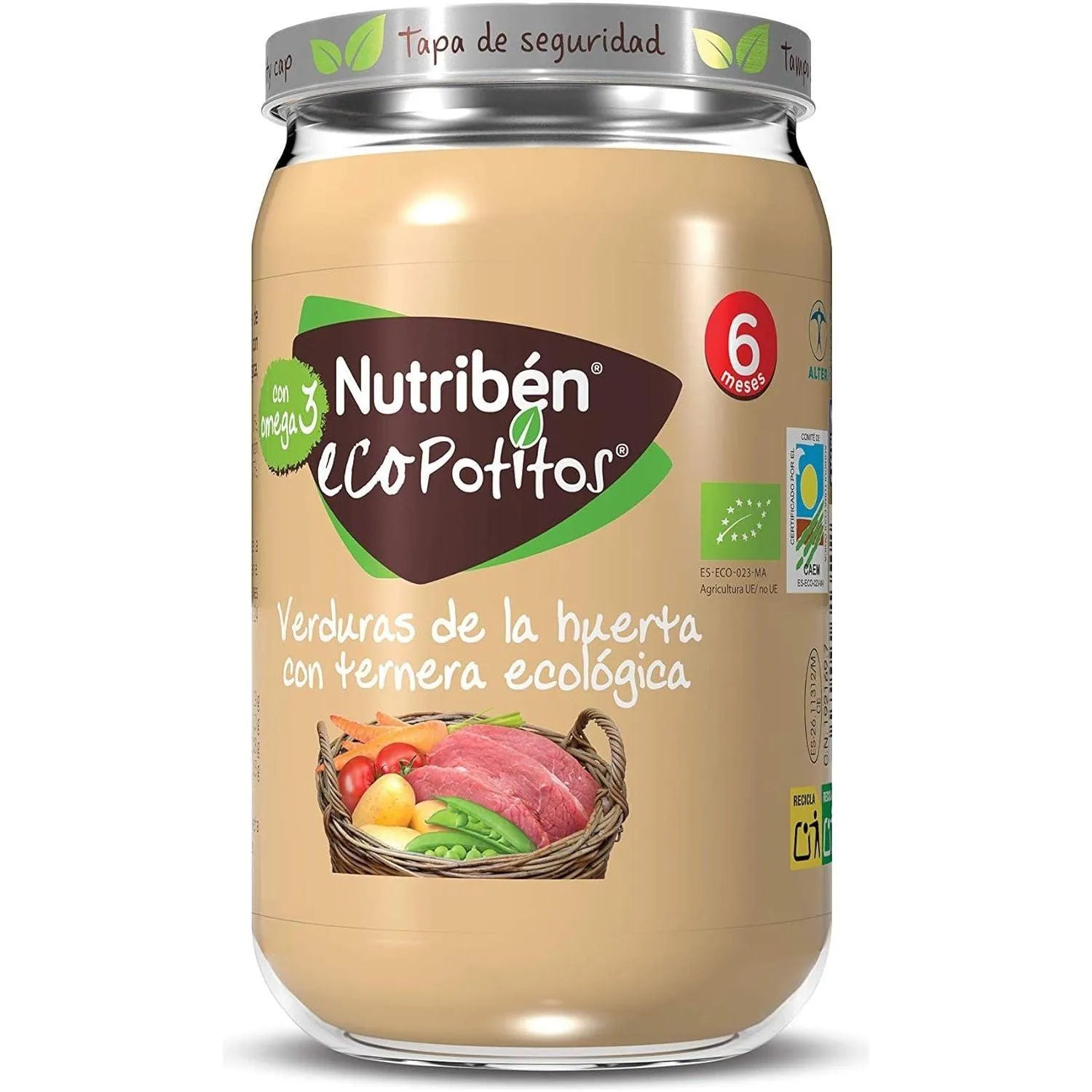 Nutribén - EcoPotito Garden Vegetables with Beef - GOLDFARMACI