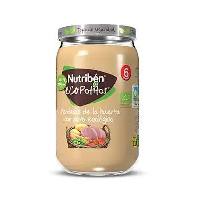 Nutribén - Ecopotitos Vegetable & Beef Delicacies Jar - GOLDFARMACI