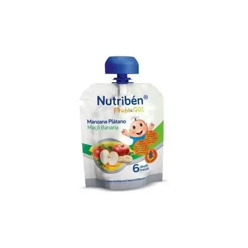 Nutribén - Fruit & Go Apple & Banana 6+ - GOLDFARMACI