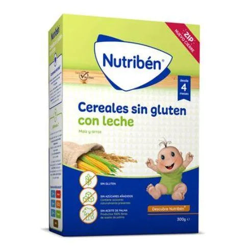 Nutribén - Gluten-free Cereals with adapted milk - GOLDFARMACI