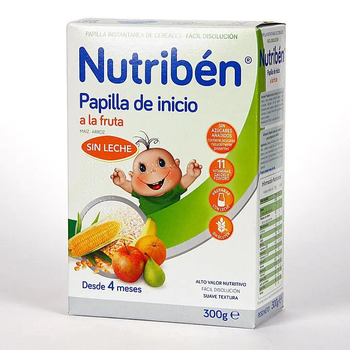 Nutribén - Papilla de inicio a la fruta (First Fruits Cereal) - GOLDFARMACI