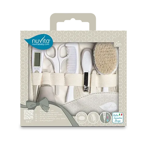 Nuvita - Baby Grooming Kit with Digital Thermometer - GOLDFARMACI