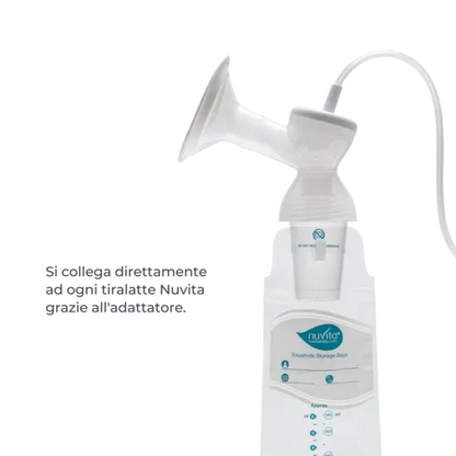 Nuvita - Breast milk storage bags adapter - 1255 - GOLDFARMACI