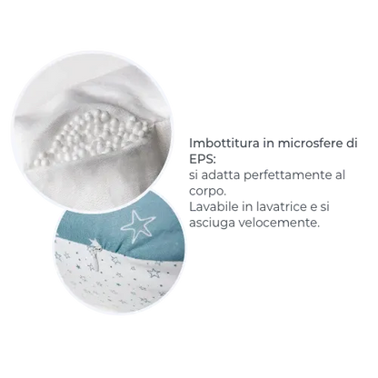 Nuvita - Dreamwizard Pregnancy and Nursing Pillow - 7200 - GOLDFARMACI