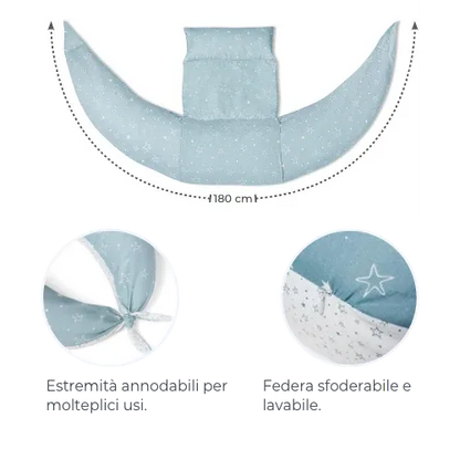 Nuvita - Dreamwizard Pregnancy and Nursing Pillow - 7200 - GOLDFARMACI