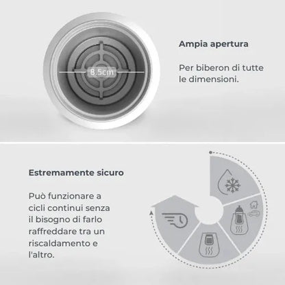 Nuvita - Home/Car Bottle Warmer - 1165 - GOLDFARMACI