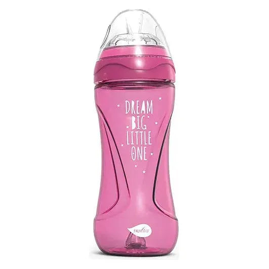 Nuvita - Materno Feel Anti-Colic Baby Bottle (Pink) - GOLDFARMACI