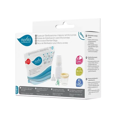 Nuvita - Microwave sterilisation pouches - 1087 - GOLDFARMACI