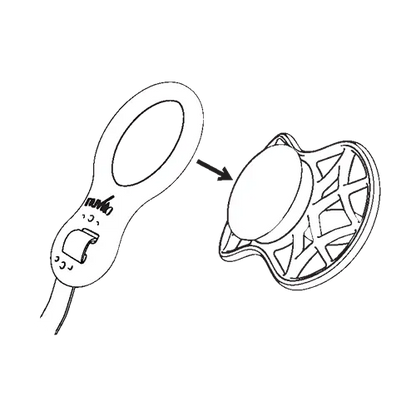 Nuvita - Pacifier Holder With Ring - GOLDFARMACI