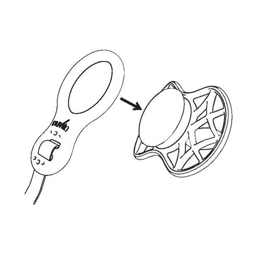 Nuvita - Pacifier Holder With Ring - GOLDFARMACI