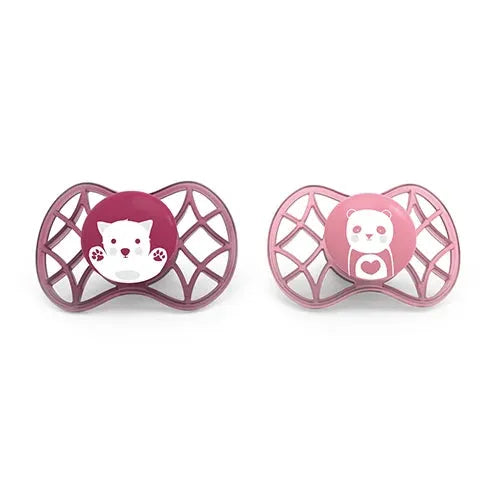 Nuvita - Set of 2 Pacifiers With Orthodontic Teat 6m+ - GOLDFARMACI