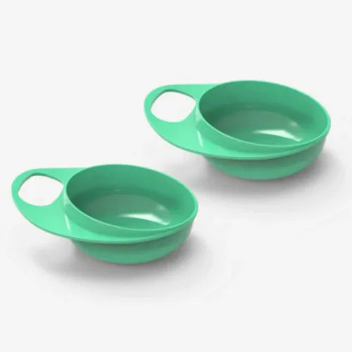 Nuvita - Set of 2 Plates 6m+ - Easy Eating 8431 - GOLDFARMACI