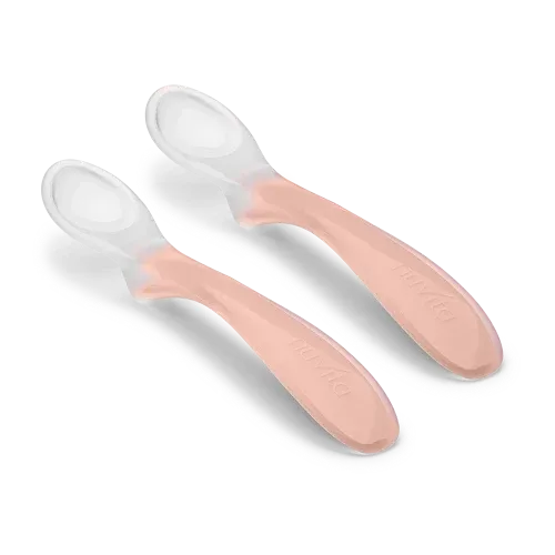 Nuvita - Set of 2 silicone spoons - Easy Eating 8480 - GOLDFARMACI