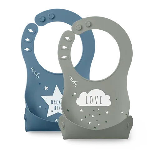 Nuvita - Silicone bibs - Squashy 4370 - GOLDFARMACI