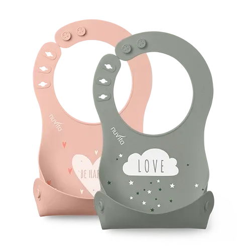 Nuvita - Silicone bibs - Squashy 4370 - GOLDFARMACI