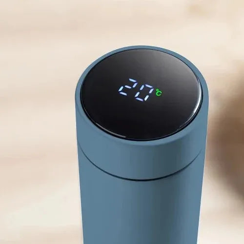 Nuvita - Stainless steel thermal bottle with LED thermometer - 4455 - GOLDFARMACI