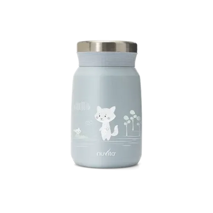 Nuvita - Stainless steel thermal container for liquid and solid food - 4471/ 4472 - GOLDFARMACI