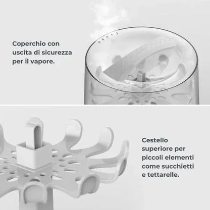 Nuvita - Steam steriliser - Sterieasy 1083 - GOLDFARMACI