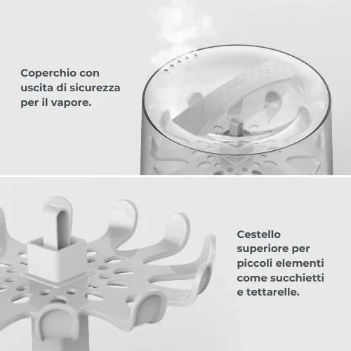 Nuvita - Steam steriliser - Sterieasy 1083 - GOLDFARMACI