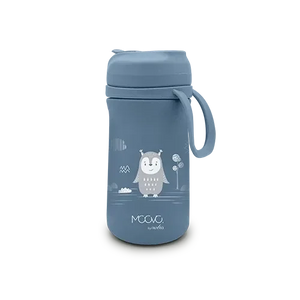 Nuvita - Thermal children's bottle in stainless steel 330ml - KiddieKit 4440 - GOLDFARMACI