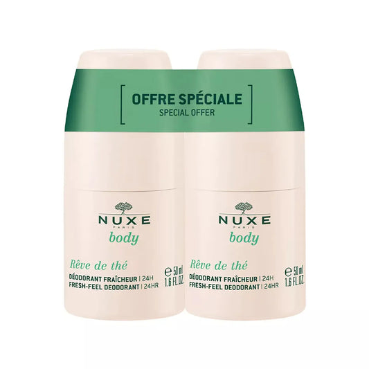 Nuxe - Duo 24hr Fresh-Feel Deodorant Rêve de Thé - GOLDFARMACI