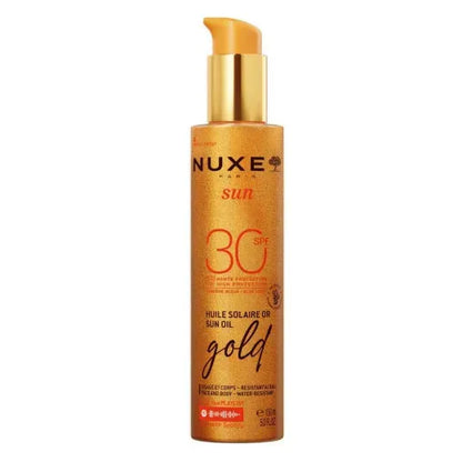Nuxe - Sun Oil Gold Shimmer SPF 30+ - GOLDFARMACI