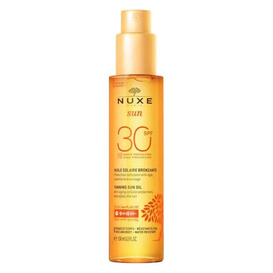 Nuxe - Tanning Sun Oil SPF30 - GOLDFARMACI