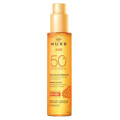 Nuxe - Tanning Sun Oil SPF50 - GOLDFARMACI