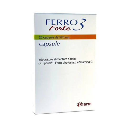 Nyuma Pharma - Ferro 3 Forte Capsules - GOLDFARMACI
