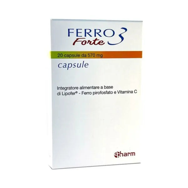 Nyuma Pharma - Ferro 3 Forte Capsules - GOLDFARMACI