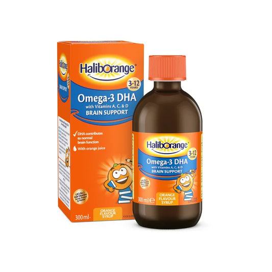 Omega 3 DHA Orange Flavour Syrup - GOLDFARMACI
