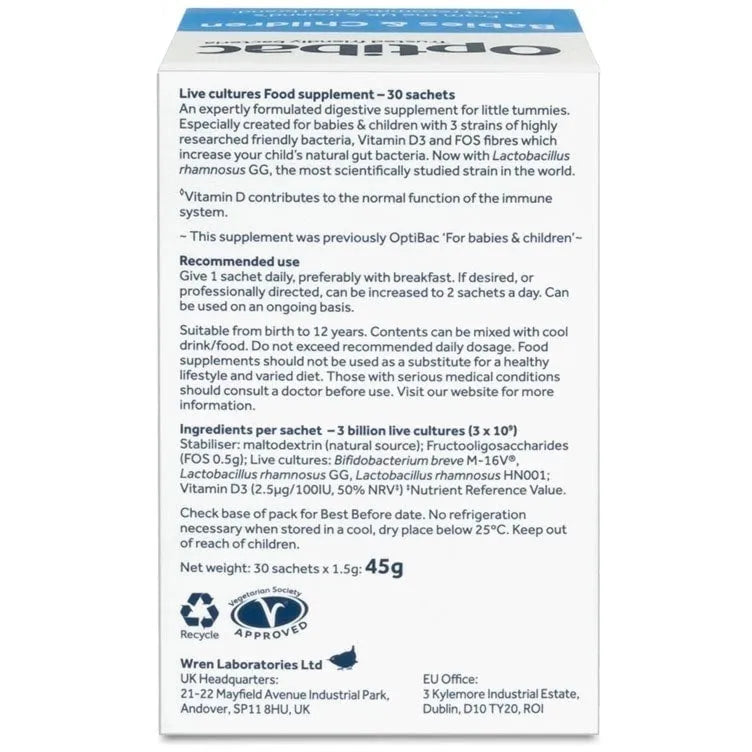 Optibac - Babies & Children - GOLDFARMACI