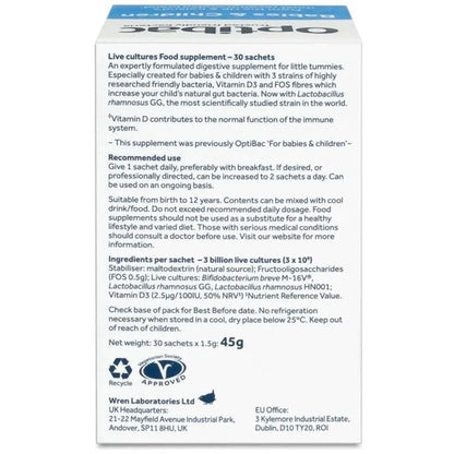 Optibac - Babies & Children - GOLDFARMACI