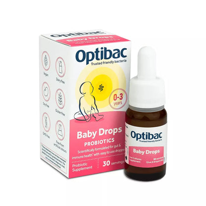 Optibac - Baby Drops 0-3 Years - GOLDFARMACI