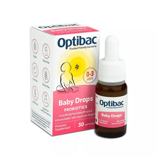 Optibac - Baby Drops 0-3 Years - GOLDFARMACI