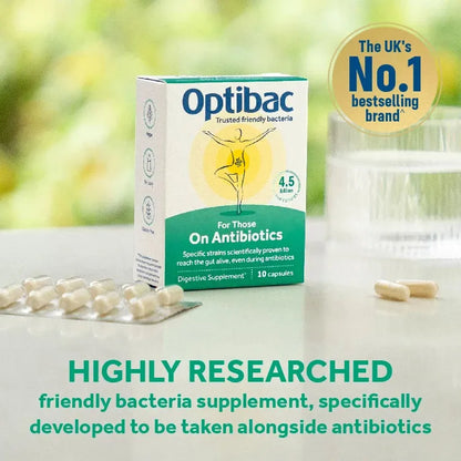 Optibac - For Those On Antibiotics - GOLDFARMACI