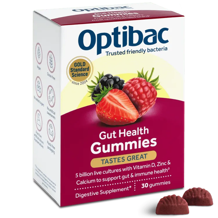Optibac - Gut Health Gummies Probiotics - GOLDFARMACI