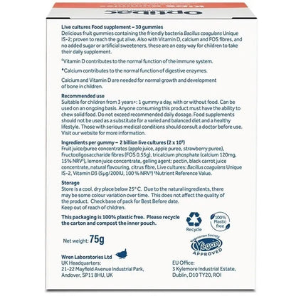 Optibac - Kids Gummies - GOLDFARMACI