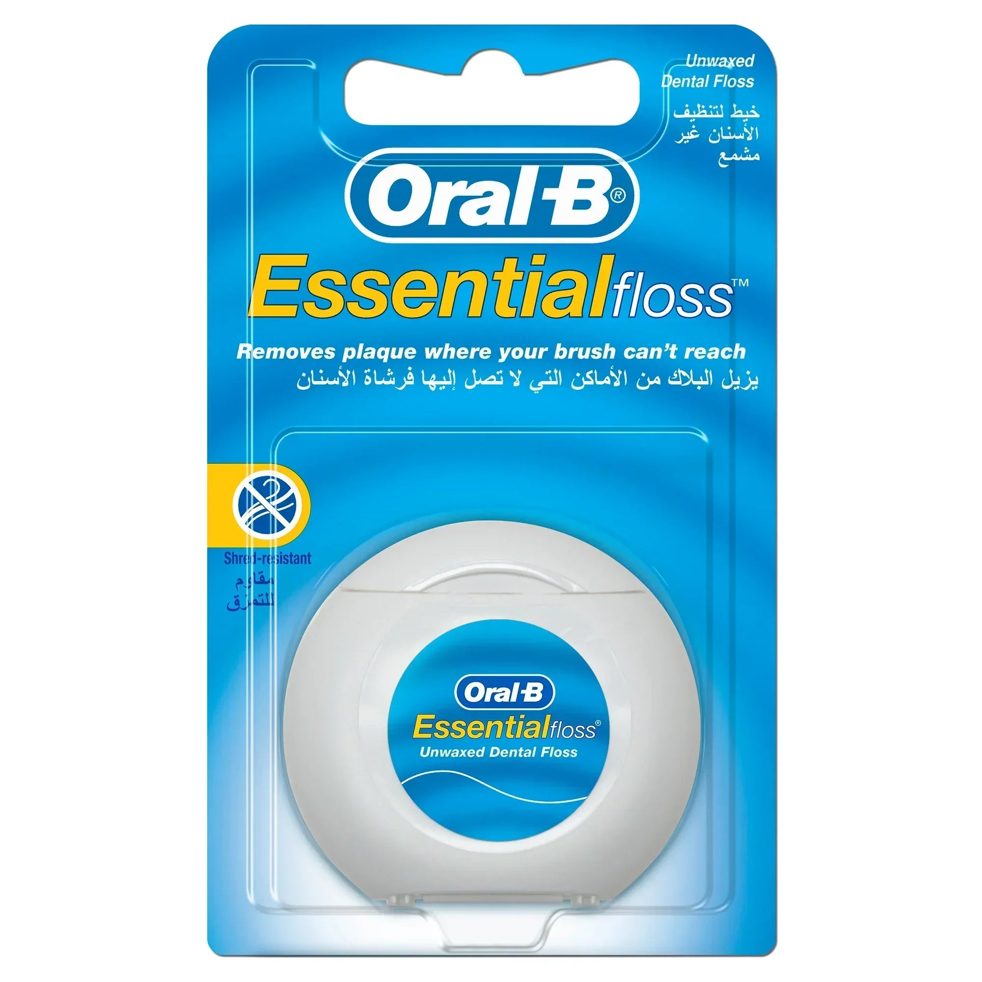Oral B - Essential Unwaxed Dental Floss 50 m - GOLDFARMACI