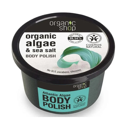 Organic Shop - Algae & Sea Salt Body Polish - GOLDFARMACI