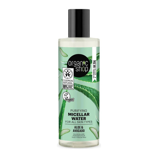 Organic Shop - Aloe & Avocado Purifying Micellar Water - GOLDFARMACI