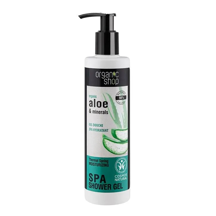 Organic Shop - Aloe & Minerals Thermal Spring Spa Shower Gel - GOLDFARMACI