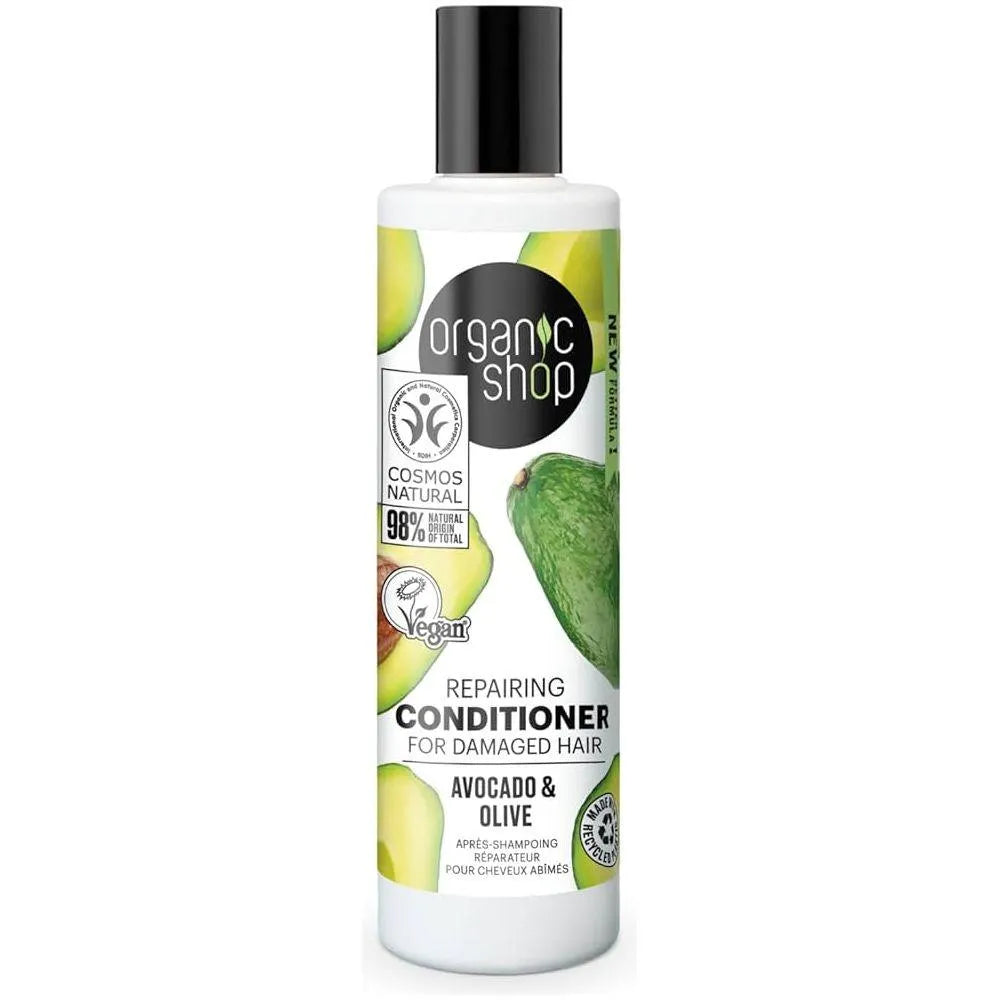 Organic Shop - Avocado & Olive Hair Conditioner - GOLDFARMACI