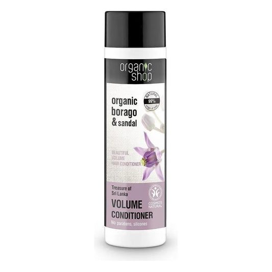 Organic Shop - Borago & Sandal Volumizing Conditioner - GOLDFARMACI