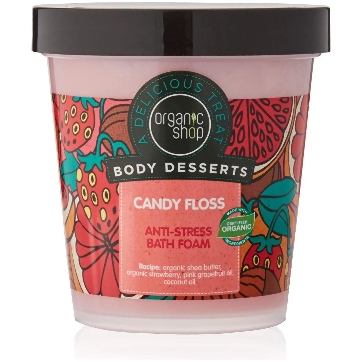 Organic Shop - Candy Floss Anti-Stress Bath Foam - GOLDFARMACI