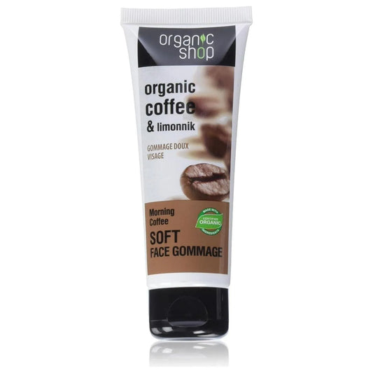 Organic Shop - Coffee & Limonnik Soft Face Gommage - GOLDFARMACI