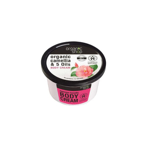 Organic Shop - Japanese Camellia & 5 Oils Body Cream - GOLDFARMACI