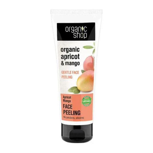 Organic Shop - Mango & Apricot Face Peeling - GOLDFARMACI